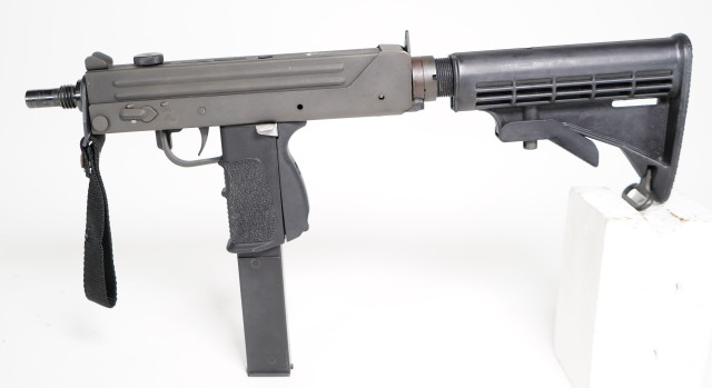 SWD INC M-11 9mm with AR-15 Buttstock and upgraded magwell - Transferable Machine Guns | The Gun Shop