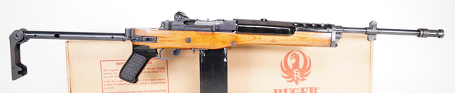 Ruger AC556 223 Blued Side Folder with box