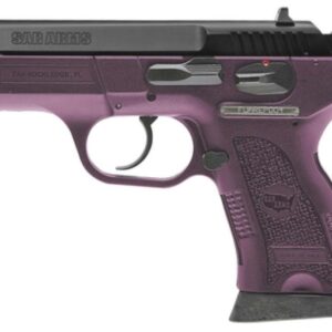 EAA SAR B6PL Compact Lady 9mm 3.8" Barrel Violet Frame Blue SS Slide 13rd Mag