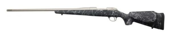 Fierce Fury, 6.5 Creedmoor, Titanium Barrel Finish, 24", SS E-Brake, Black Stock, Gray Web