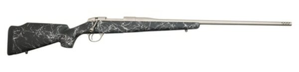 Fierce Fury, 6.5 Creedmoor, Titanium Barrel Finish, 24", SS E-Brake, Black Stock, Gray Web