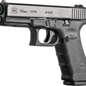 Glock G37 Gen4 .45 GAP 4.6" Barrel Black Finish Fixed Sights Refurbished 8rd Mag