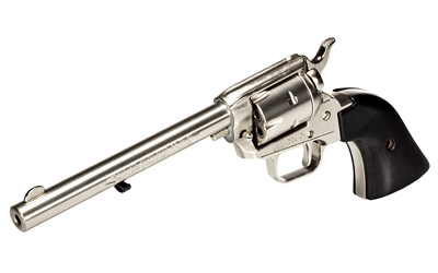 Heritage Rough Rider .22 LR 6.5in Nickel 6-Round Black Laminate - revolvers Image 3 | The Gun Shop