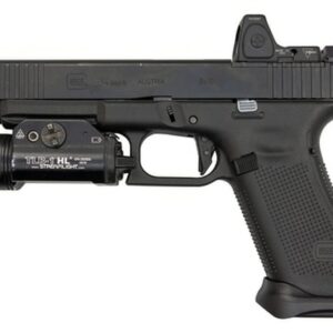 Glock G34 Gen5 MOS 9mm, Used, 5.3" Barrel, Suppressor Sights, Front Serrations, 17rd
