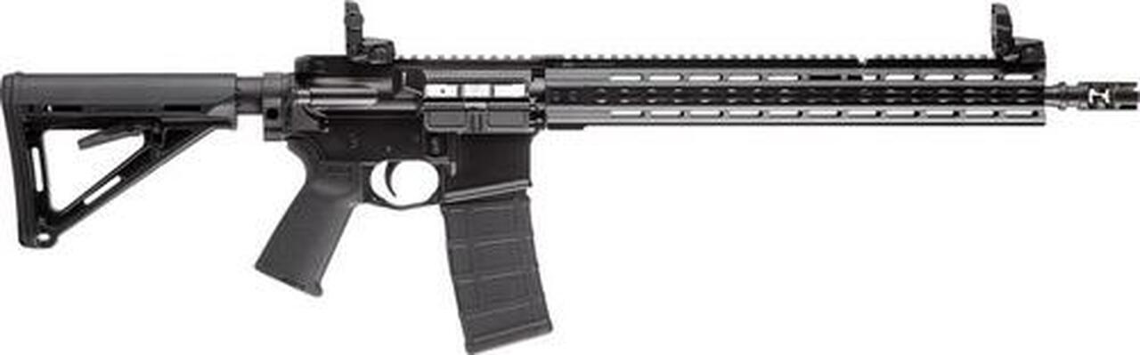 Primary Weapons Systems MK1, Mod 2, Semi-automatic, AR, .223 WYLDE/556NATO, 16.1" Barrel, Black, Magpul MOE, Stainless Steel Finish, Isonite Treated, Button Rifled, 1:8 Twist Barrel, 30Rd
