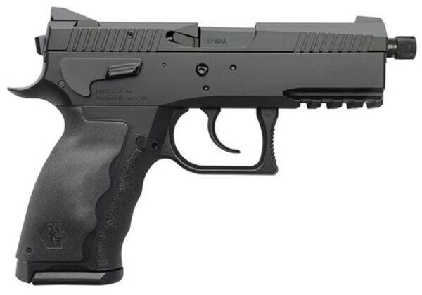 Kriss Sphinx Single/Double 9mm 3.7" Barrel, Black Interchangeable Backstraps, 15rd
