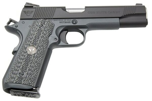 Wilson Combat 1911 CQB Elite Carry Single 9mm, 5" Barrel, Black G10 Grip, 8rd