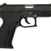 Bersa S/D 9mm 3.7" Barrel, Black Interchangeable Backstrap Grip Black Pistol, 15rd