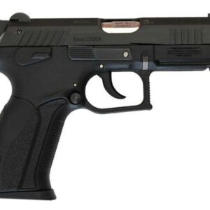 Bersa S/D 9mm 3.7" Barrel, Black Interchangeable Backstrap Grip Black Pistol, 15rd