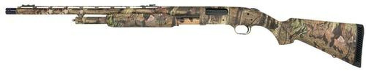 Mossberg 500 L-Series Pump 12 ga 24" 3" MO Break Up Synthetic Stock Left Hand