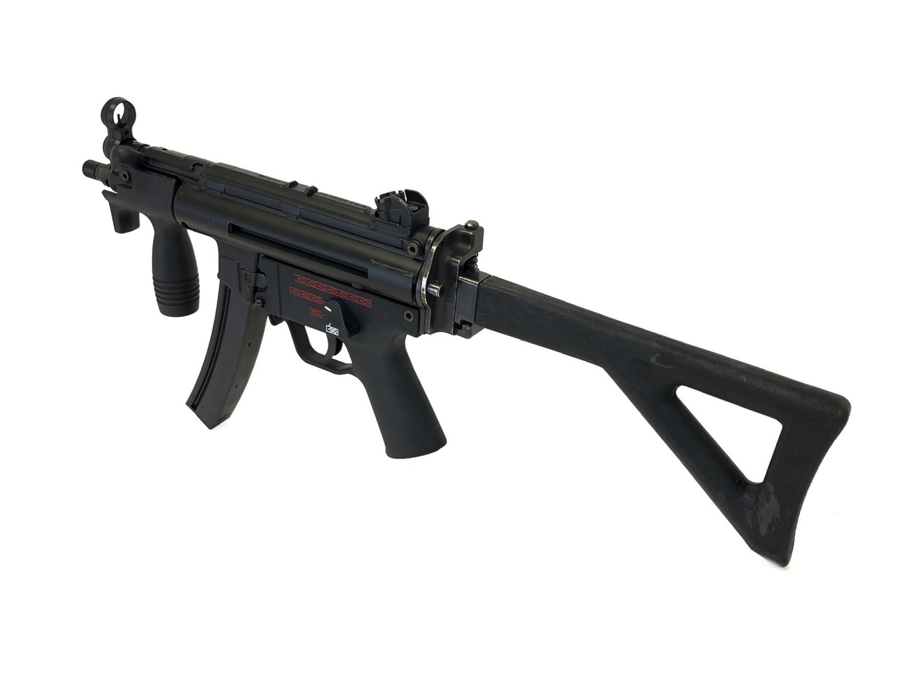 IMG_7495 Heckler & Koch HK MP5K-PDW 9x19mm Navy 4-Position Transferable Fleming HK Sear Machine Gun