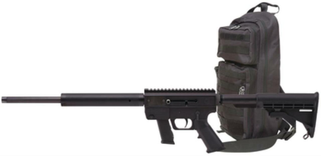 Just Right Carbines Just Right Carbines Gen3 Takedown Combo Pack 9mm 17" Threaded Barrel Blue Finish Adjustable Quick Release Stock Black Finish Maglock 10rd Glock Compatible Magazine Includes Slingpack - CA Compliant
