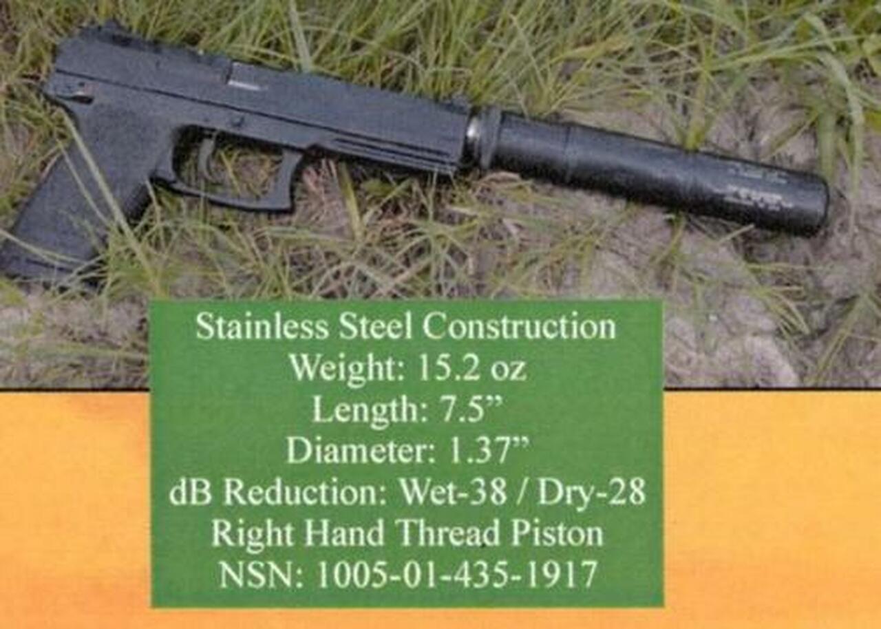 Knight's Armament 762QDC/CQB Suppressor 30179, Black