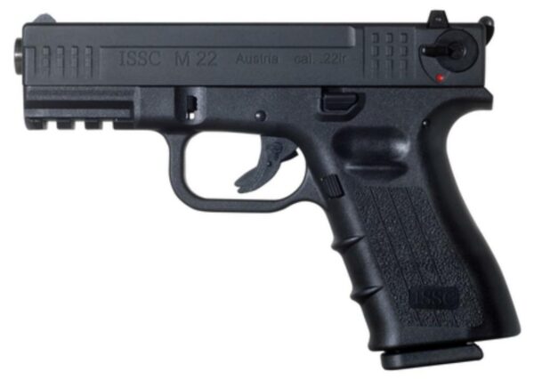 ISSC Austrian M22 (Glock Type) Pistol 22LR, 4", 1x10rd Mag, Black