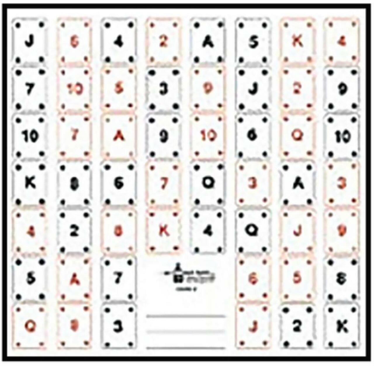 Looper Law Enforcement Playing Card Target #1 100/Package