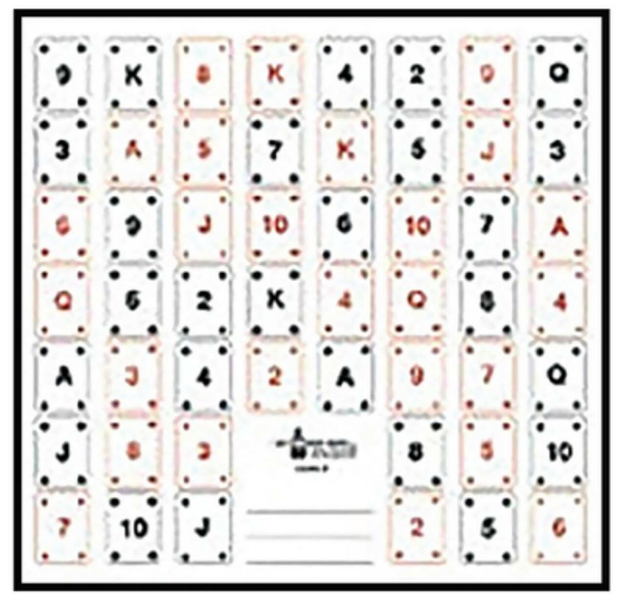 Looper Law Enforcement Playing Card Target #2 100/Package