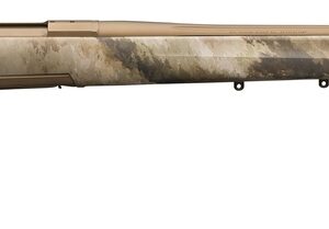 Browning, X-Bolt, Hell's Canyon Max Long Range, Bolt, 6.5 Creedmoor, 26" Barrel, Threaded 5/8X24, Muzzle Brake, Burnt Bronze Cerakote, A-TACS AU Camo Stock with Adjustable Cheek Riser, Right Hand, 4Rd