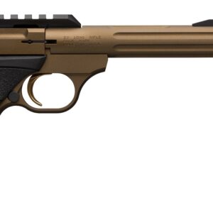 Browning Buck Mark Plus Speed .22 LR, 5.9" Barrel, Burnt Bronze Cerakote, 10rd, Ultragrip FX Grip