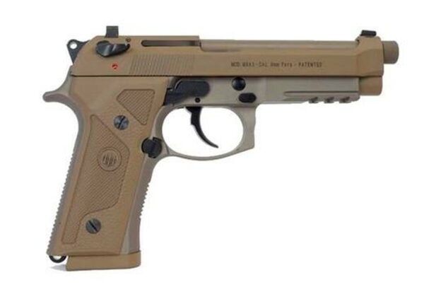 Beretta M9A3 9mm Flat Dark Earth 5" 17 Round Decocker Only