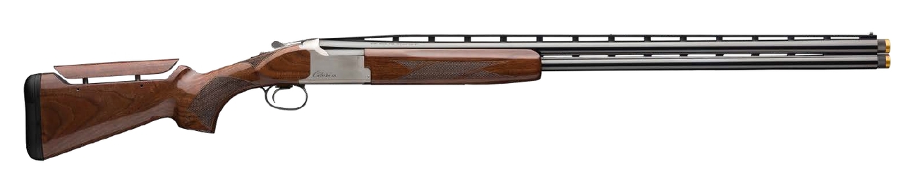 Browning Citori CX White 12 Ga, 28" Barrel, 3", Silver Nitride, Fixed Adjustable Comb Stock, Gloss American Walnut