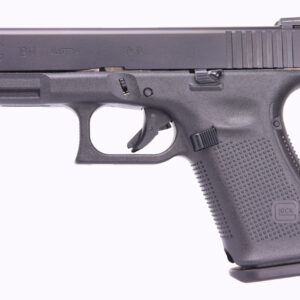 Glock 19M 9mm, 4" Barrel, Ameriglo Agent Night Sights, Rounded FBI Mag Catch, nDLC Hard Finish, 3x15rd Mags