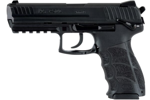 HK P30L V3 DA/SA 9mm, 4.45" Barrel, Night Sights, TS/Decocker, Black, 17rd