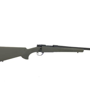 Howa 1500 Hogue 6.5 Creedmoor, 16.25" Heavy Threaded Barrel, Blued/Green, 4rd
