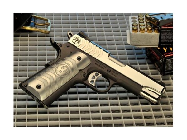 RUGER SR1911 NAVY SPECIAL WARFARE PISTOL 9MM-4.25" W/CRKT KNIFE (1 OF 500)