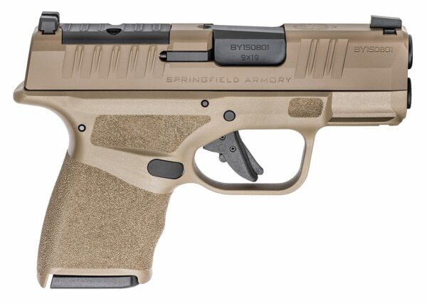 Springfield Hellcat OSP 9mm, 3" Barrel, Night Sights, Flat Dark Earth, 11rd/13rd