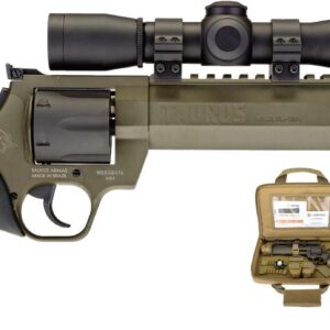 Taurus Raging Hunter 44 Rem Mag, 8.37" Barrel, OD Green-Black, Scope & Case, 6rd