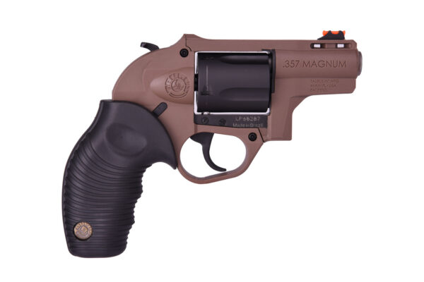 Taurus 605 Protector Polymer .357 Magnum/38 Special Black / Brown 2" Barrel 5 Shot - Concealed Carry Guns | The Gun Shop