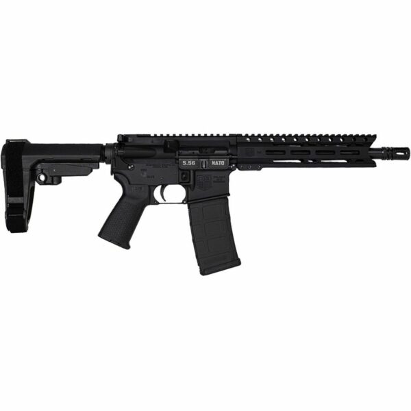Diamondback DB15 CARBON AR, 223 Remington/556NATO, 10" Barrel, Flash Can, 9" PC M-Lok Rail, Black, SBA3 Brace, Magpul Pistol Grip, 30Rd PMAG