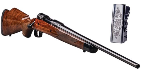 Savage 110 125th Anniversary 308 22" Barrel, AccuTrigger, Black Walnut Monte Carlo Stock, Limited to 1894 Rifles Made