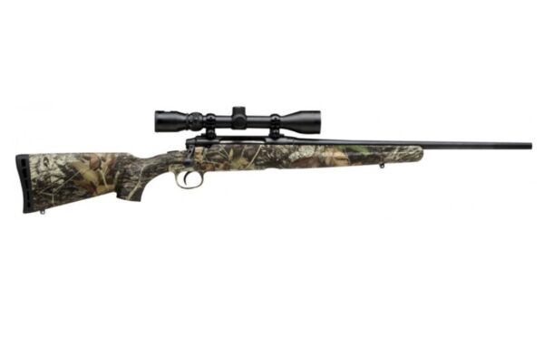 Savage Axis XP Compact 6.5 Creedmoor, 20" Barrel, Mossy Oak Break-Up, Matte Black, Weaver 3-9x40mm, 4rd
