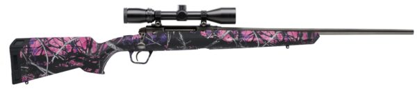 Savage Axis XP Compact 6.5 Creedmoor, 20" Barrel, Muddy Girl Matte Black, 4rd