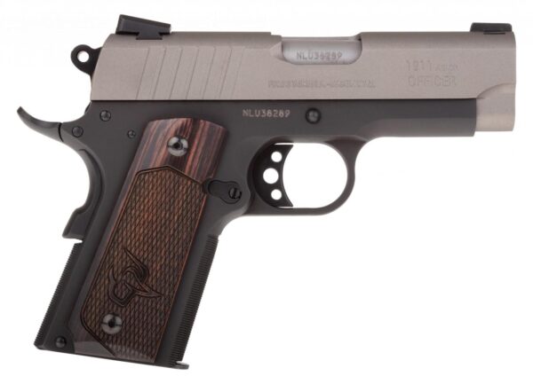 Taurus 1911 Officer .45 ACP, 3.50" Barrel, Novak Sights, Aluminum/Black, 6rd - 1911 Guns | The Gun Shop