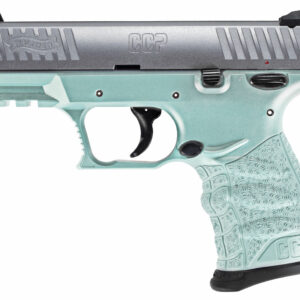 Walther CCP M2 9mm, 3.54" Barrel, Angel Blue, Stainless Slide, 2x 8rd