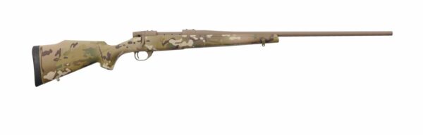 Weatherby Vanguard Multicam 6.5 Creedmoor, 24" Barrel, Flat Dark Earth, Multicam Synthetic Stock, 4rd