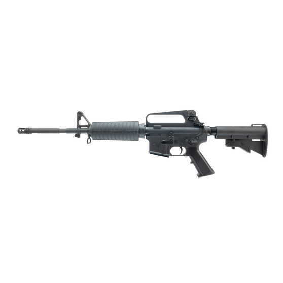 BUSHMASTER® M4A2 PATROLMAN'S™ CARRY HANDLE - SILVER EDITION - 5.56/223 | The Gun Shop