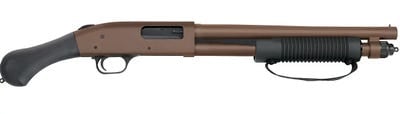 MOSSBERG 590 SHOCKWAVE PATRIOT BROWN 12 GA 14.375" BARREL 3" CHAMBER 5-ROUNDS - Uncategorized | The Gun Shop