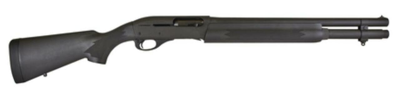 Remington Law Enforcement 1187 Autoloading 12 Ga Shotgun 3" Chamber 18" Barrel Parkerized Finish Bead Sights Improved Cylinder Choke Speedfeed Sport Synthetic Stock