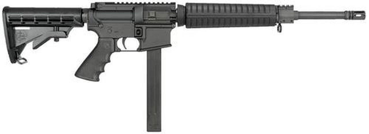 RRA LAR-40 A4 Mid-Length System AR-15 40 S&W 16" Barrel, 6 Pos Stock Black, 30rd