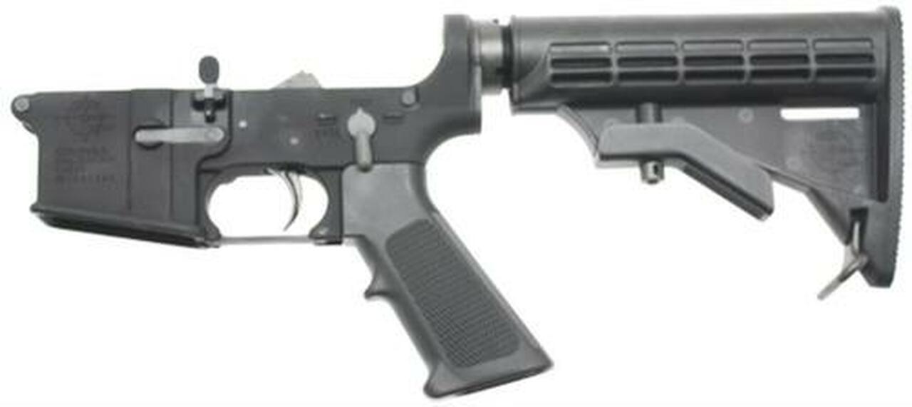 Rock River Arms Complete Lower Half, 5.56/223 Standard Trigger, CAR Stock