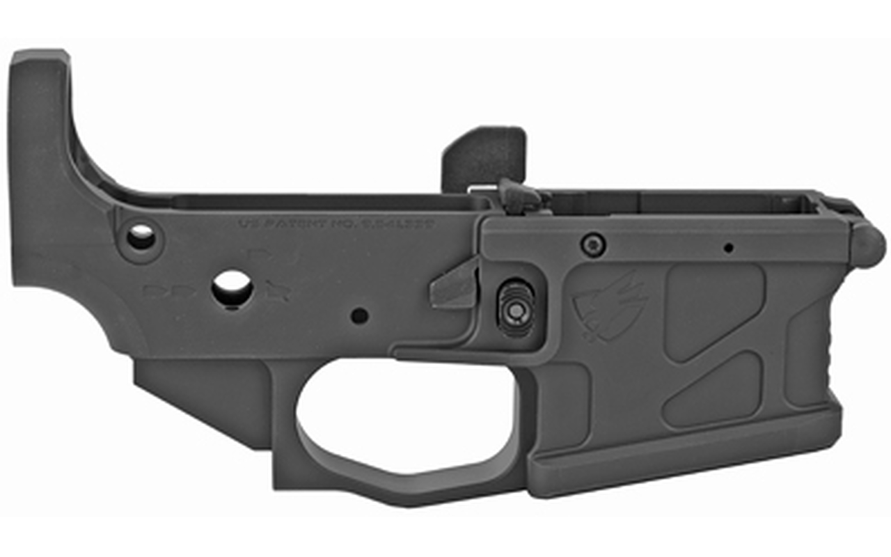 American Defense UIC Stripped Lower 5.56/.223, Take Down/Pivot Pins, Black