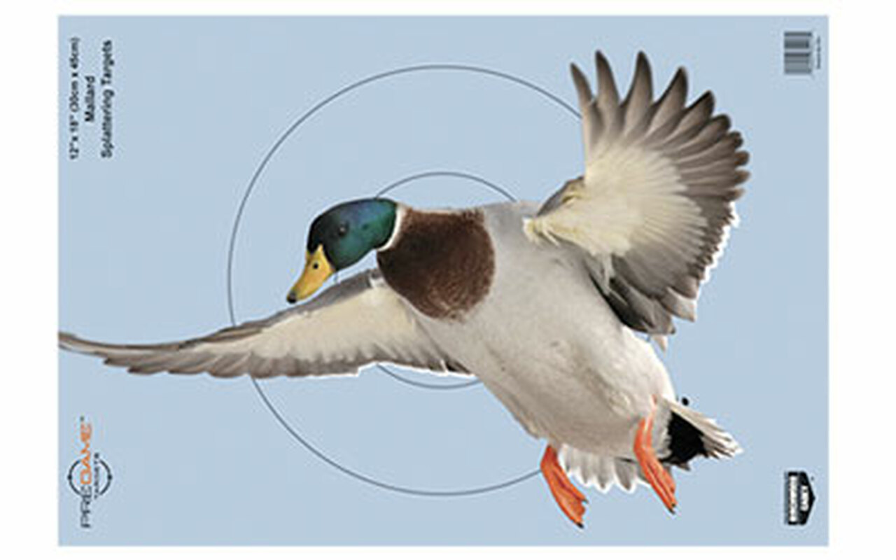 Birchwood Casey Dirty Bird PreGame Animal Targets Duck, 12x18", 8/Package