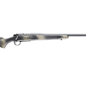 Bergara Rifles B-14 Wilderness Ridge 6.5 PRC 2+1 24" Woodland Camo Soft Touch Fixed American Style Synthetic Stock Gray Cerakote Right Hand Threaded Barrel Omni Muzzle Brake
