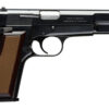 Browning Hi-Power Standard 9mm, Walnut Grips, 13 Rd Mag