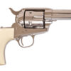 Cimarron Doc Holliday Thunderer .45 Colt, 3.5" Barrel, Ivory Grips, Nickel, 6rd
