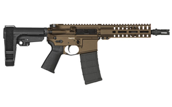 CMMG Mk4 Banshee 300 Blackout, 8" 1:7 Twist Barrel, Midnight Bronze, RipBrace, DefCan 3 Flash Hider, Threaded 5/8-24, RML7 Guard, Magpul Grip, 30rd