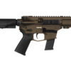 CMMG MKG Banshee Pistol, 45 ACP, 5" Barrel, Midnight Bronze, With Pistol Brace, 13rd Mag